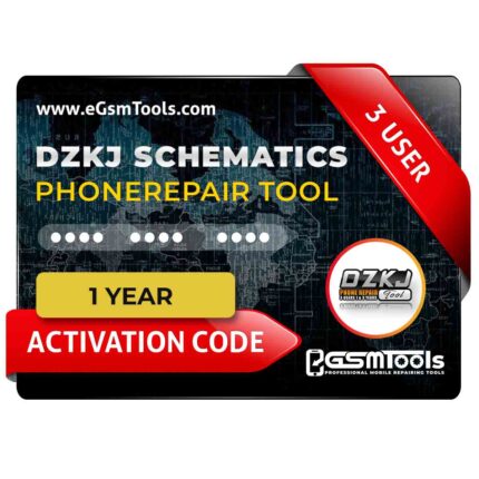 DZKJ Phone Repair Tools 3 Users - 1 year - Activation Code