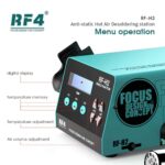 RF4 RF-H2 Lead Free ESD BGA Hot Air Soldering Rework Station