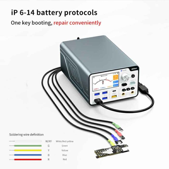 AiXun P3208 320W Smart Regulated Power Supply 32V/8A Current Smart Voltage For iPhone 6-14 Series