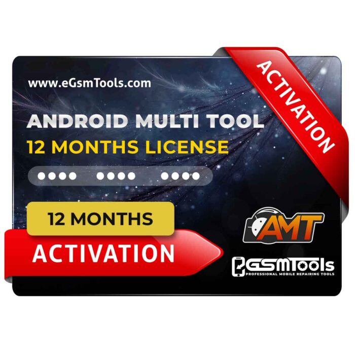 Android Multi Tool (AMT) – 12 Months License